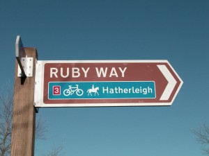 Ruby Way sign