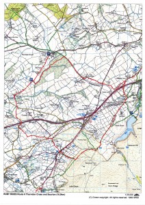 Horse riding circuit between Ruby Country and Dartmoor