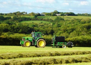 Haymaking at Headon Farm